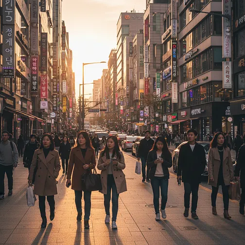 Cosmetic surgery clinics in Seoul's Gangnam district