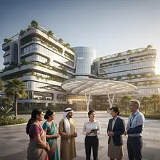 Modern hospital in Delhi with international patients and healthcare facilitators