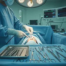 Orthopedic surgery in a modern Indian hospital